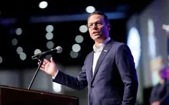 Pennsylvania Gov. Josh Shapiro speaks at the 2026 Pennsylvania Teacher of the Year award ceremony at the state Department of Education’s annual professional development conference in Hershey, Pa., Dec. 8, 2025. (Credit: Office of Gov. Josh Shapiro)