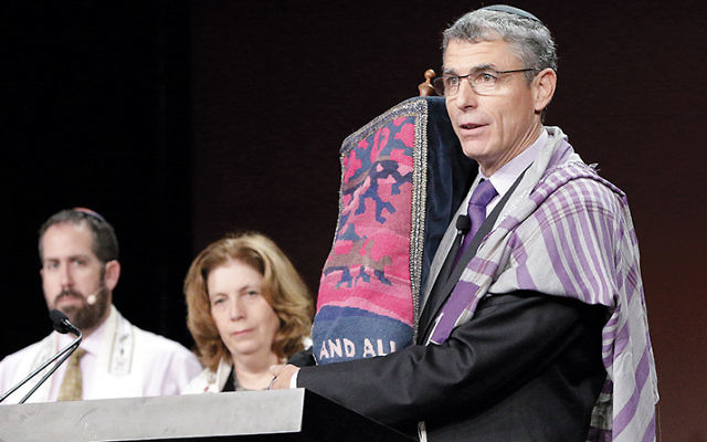 Rabbi Rick Jacobs, the Union for Reform Judaism president, speaking at the movement’s biennial conference in Orlando, Fla., Nov. 7, 2015.