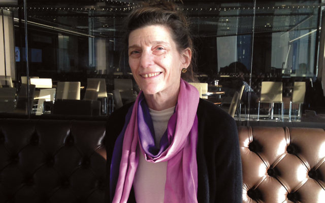 Editor and translator Ann Goldstein sits in the Condé Nast cafeteria at One World Trade Center. Editor and translator Ann Goldstein sits in the Condé Nast cafeteria at One World Trade Center.