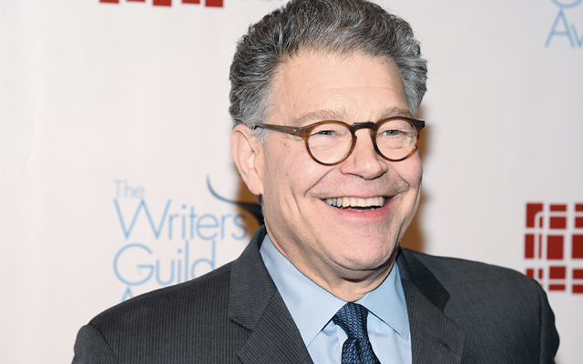 Senator Al Franken is at the 68th Annual Writers Guild Awards in Manhattan in February. 
(Theo Wargo/Getty Images For The Writers Guild Of America)