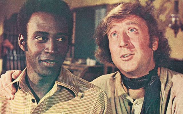 Gene Wilder, right, and Cleavon Little in the 1974 Mel Brooks comedy “Blazing Saddles.” 
(Warner Bros./Courtesy of Getty Images)