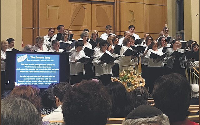 Temple Emanuel of the Pascack Valley choir