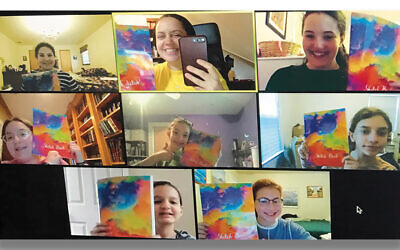 Teachers added extra periods and community-building meetings, like this art class.