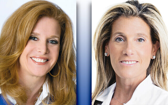 Rachel Braun Scherl, left, and Dr. Alyssa Dweck