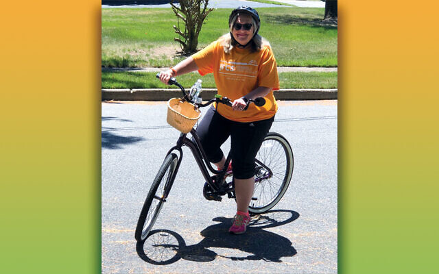 Beth Chananie represented Team Jewish Standard at last year’s event.