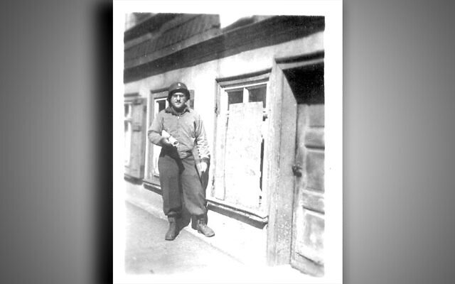 Rabbi Schacter, just after liberation, in Buchenwald.