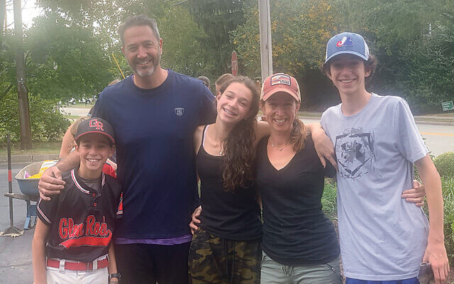 The Diamond family. Left to right, Jesse, Jon, Reese, Pam, and Ethan.