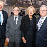 From left, Danny Kahn, Alan Silberstein, Maggie Kaplen, and Leon Sokol From left, Danny Kahn, Alan Silberstein, Maggie Kaplen, and Leon Sokol