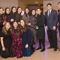 Mendel Balk Yachad Center High School Seniors award honorees. Mendel Balk Yachad Center High School Seniors award honorees.