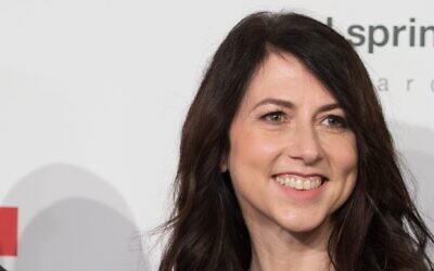 MacKenzie Scott in Berlin, Germany on Apr. 24, 2018. (Jörg Carstensen/picture alliance via Getty Images)