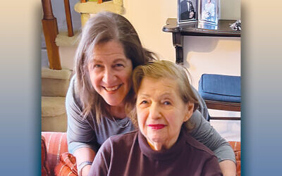 Author Deb Breslow and her mother-in-law Gloria Breslow.