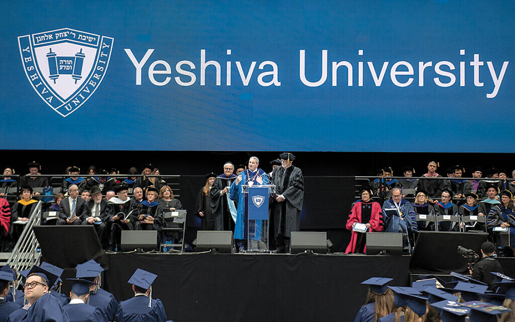 Yeshiva University celebrates its graduates The Jewish Standard