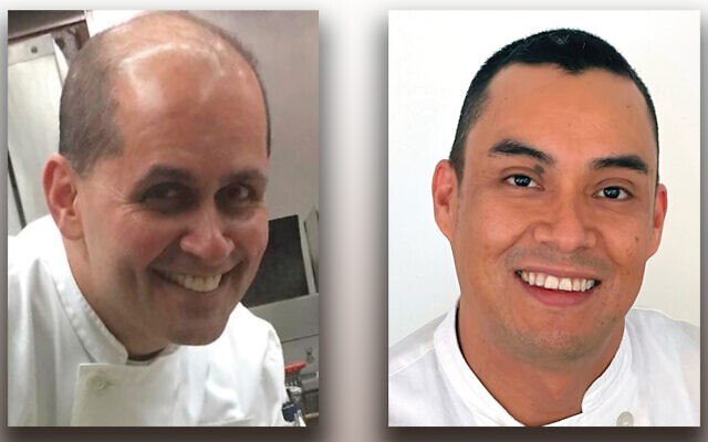 Chef Tony Villanueva, left, Chef Ivan Villanueva