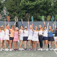 These are most of the participants in the women’s tennis matches this year.