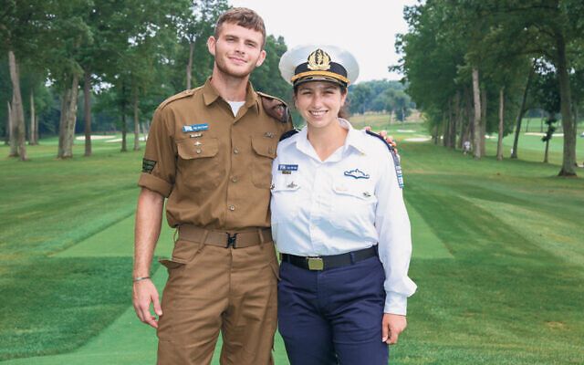 Staff Sergeant Rom and Captain Ofir (Michal Priest)