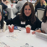 Sarah Brie of Cresskill with Alison Teicher and Julie Katz, both of New York City