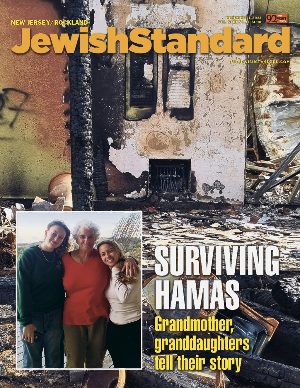 Jewish Standard, December 1, 2023