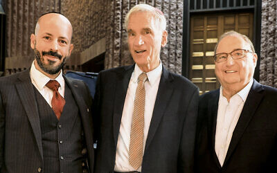Rabbi David Z. Vaisberg, Dr. David Kertzer, and Abraham Foxman (Laurence Agron)