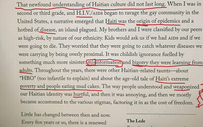 Students worked through this New Yorker story by Roxane Gay; they found much to discuss there.