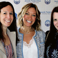 Ariel Jacobs, Casey Halper, and Jaime Entner, all of Demarest
