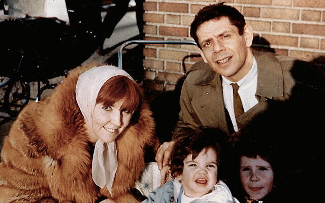 Anne Meara, Jerry Stiller, and their children, in an old snapshot their son retrieved. Anne Meara, Jerry Stiller, and their children, in an old snapshot their son retrieved.