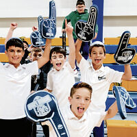 Moriah students show their school pride.