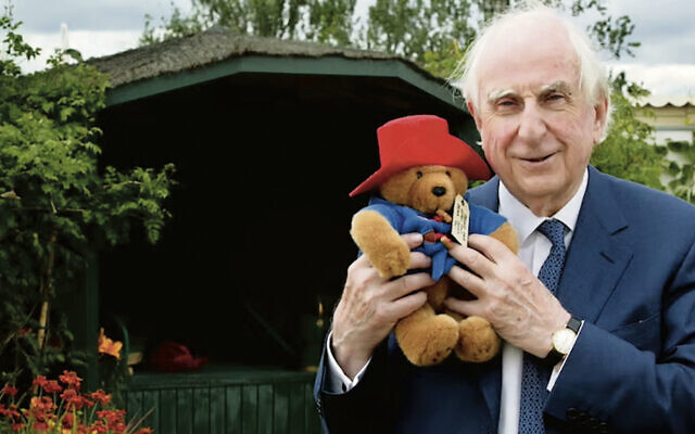 Paddington Bear author Michael Bond at the Hampton Court Palace, London, in 2005. (Avery Cunliffe/ Photoshot/Getty Images)