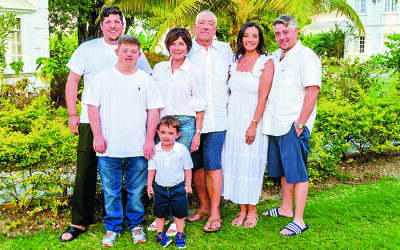 From left, Marc, Jonathan, Benjamin, Natalie, Gary, Julia, and Joshua Haar. From left, Marc, Jonathan, Benjamin, Natalie, Gary, Julia, and Joshua Haar.