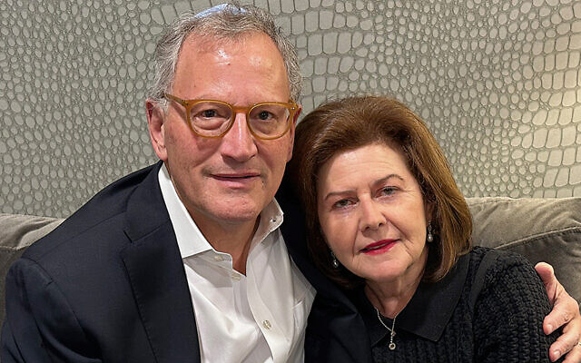 Ron and Diane Strobel (Pictures courtesy SINAI) Ron and Diane Strobel (Pictures courtesy SINAI)