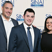 Alumni speaker Ezra Grauberd, center, with his parents Josh and Jennifer Grauberd. Alumni speaker Ezra Grauberd, center, with his parents Josh and Jennifer Grauberd.