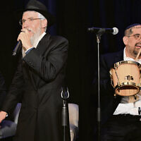 Itzik Dadya, Avraham Fried, and Yakov Karasick during the kumzitz. Itzik Dadya, Avraham Fried, and Yakov Karasick during the kumzitz.