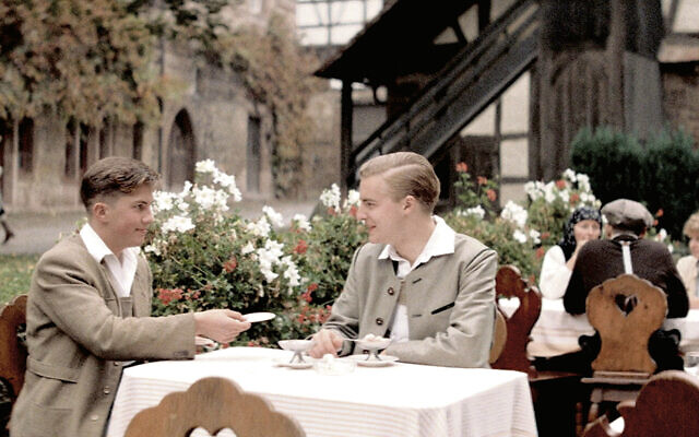 Hans (Christien Anholt) and Konradin (Samuel West) were good friends in Stuttgart — until they weren’t. (All photos courtesy Rialto Pictures) Hans (Christien Anholt) and Konradin (Samuel West) were good friends in Stuttgart — until they weren’t. (All photos courtesy Rialto Pictures)