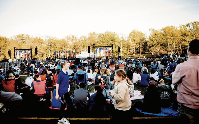 Scenes from last year’s Bergen County Yom Ha’atzmaut Experience. (All photos by Lia Jay)