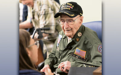 Tim Kiniry, a 104-year-old World War II vet, was in the first medical unit to enter Buchenwald after it was liberated. Tim Kiniry, a 104-year-old World War II vet, was in the first medical unit to enter Buchenwald after it was liberated.
