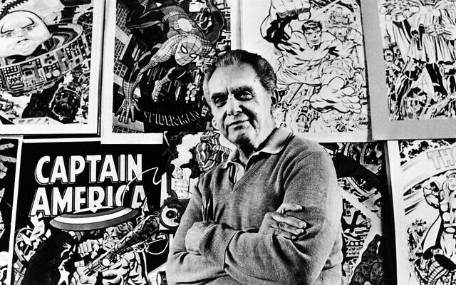 Jack Kirby, z”l (Courtesy AJHS) Jack Kirby, z”l (Courtesy AJHS)