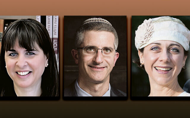 Dean Rachel Friedman, left, Rabbi Hayyim Angel, and Dr. Yael Zeigler I(Photos courtesy of Lamdeinu)