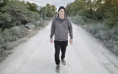 Bob Brody stands on a road in Italy (Photos courtesy Bob Brody)