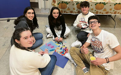 Local students are part of a BBYO group. (Photos courtesy JFNNJ)