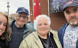 From left: Alana, Hazzan David, Ellen, and Avrum Tilman. Rabbi Howard Tilman is not in this picture.