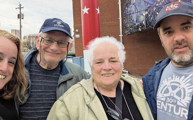From left: Alana, Hazzan David, Ellen, and Avrum Tilman. Rabbi Howard Tilman is not in this picture.