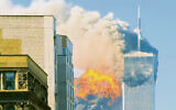UAF 175 crashes into the south tower of the World Trade Center  on September 11, 2001 [TheMachineStops
(Robert J. Fisch)]