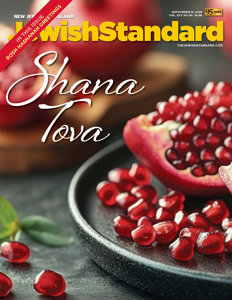 Jewish Standard, September 11, 2026