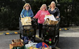 Ruth Smith and Beth Chananie of the JCC Paramus/CBT with JFCS Chief Development Officer Stephanie Karlo