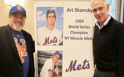 Rabbi Jordan Millstein and Art Shamsky (Hillary Viders)