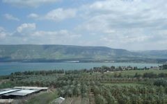 A view of the Sea of Galilee. (Wikimedia Commons)