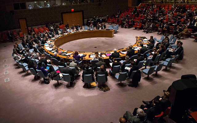 The U.N. Security Council. (Getty)