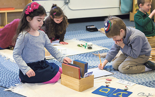 Yeshivat Netivot Montessori in East Brunswick has grown from seven students when it opened in 2000 to 125 today.     