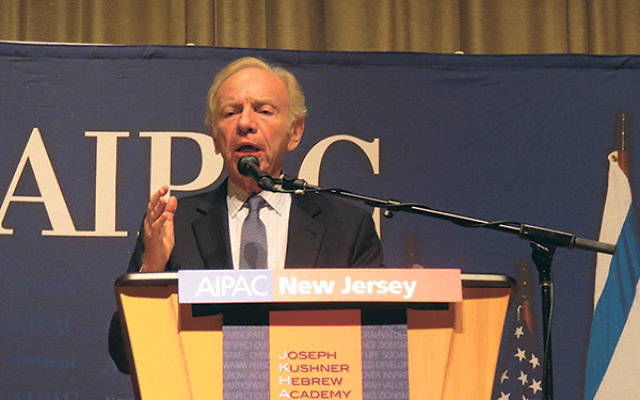 Former U.S. senator Joseph Lieberman, chair of United Against a Nuclear Iran, said Cory Booker “disappointed all of us.”