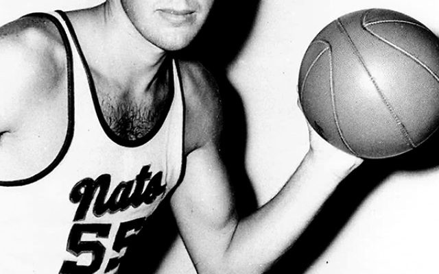 Dolph Schayes, shown here as a member of the Syracuse Nationals in 1950, died Dec. 10 at the age of 87. 