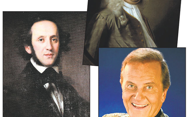The concert will feature works by Felix Mendelssohn, George Frideric Handel, and Pat Boone.